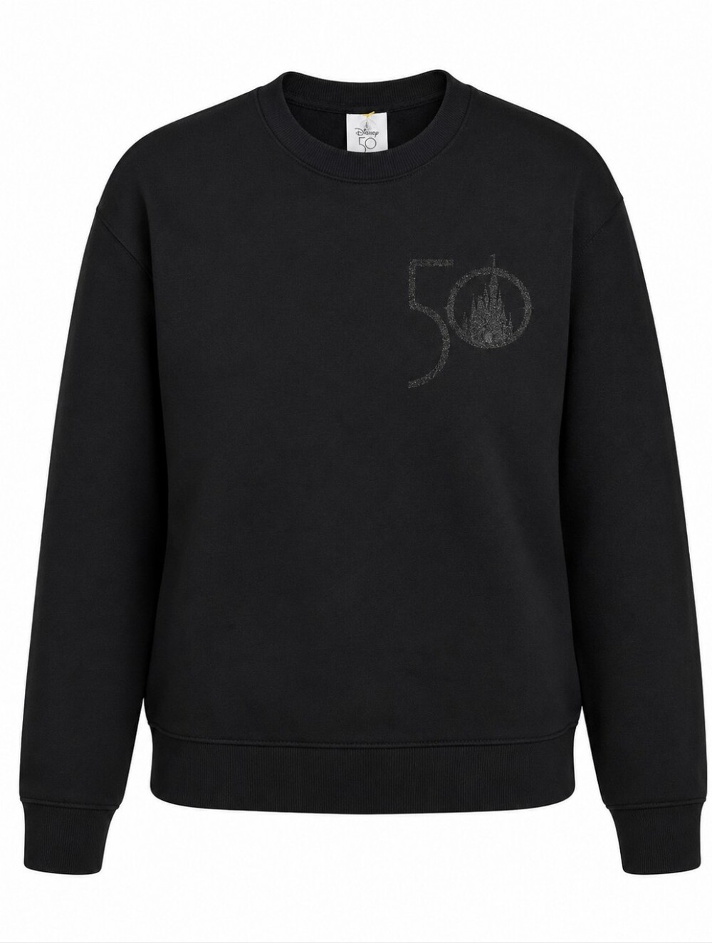 Walt Disney World 50th Anniversary Luxe Logo Collection Black Sweatshirt